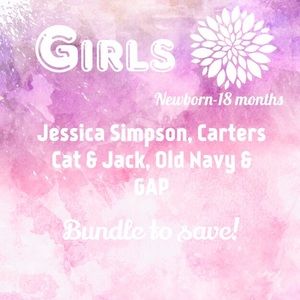 Girls newborn-18 months 🎀